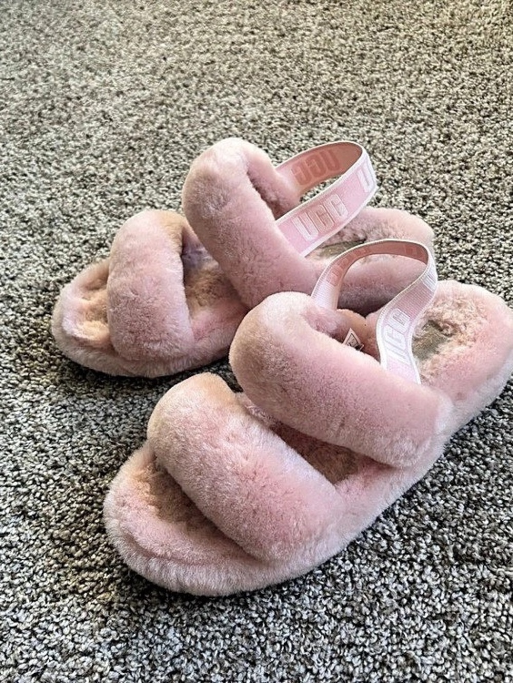UGG Fluff Yeah Slide Light Pink Slippers